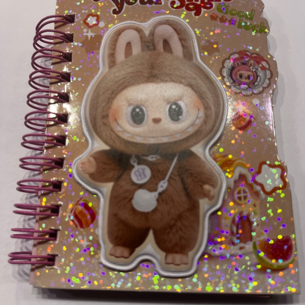 3D Labubu Binder Notebook Small planner - Picture 2 of 4